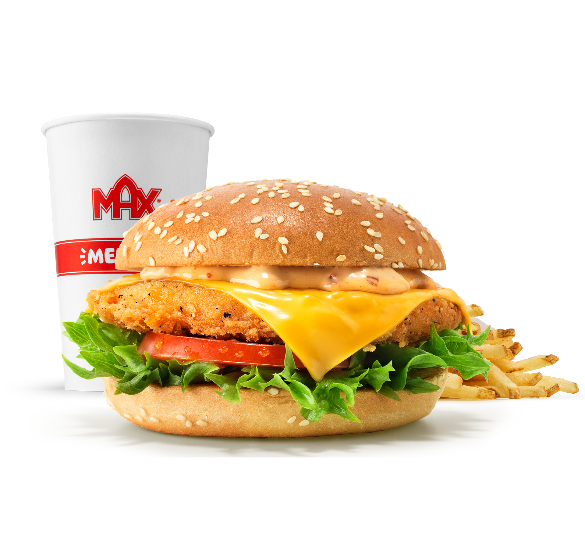 Crispy Chicken 'n' Cheese-mål​