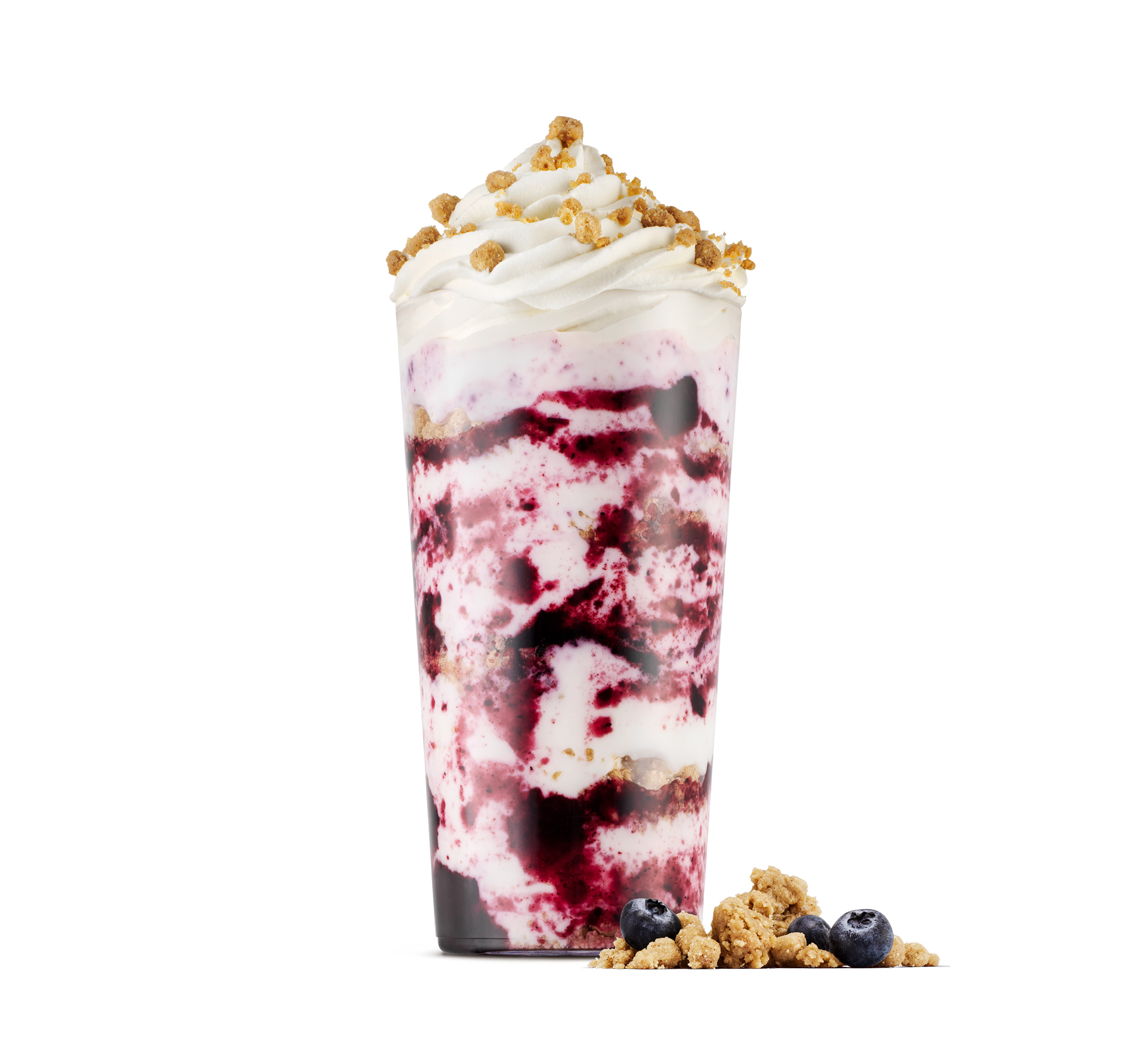 Lyxshake Blueberry Crumble