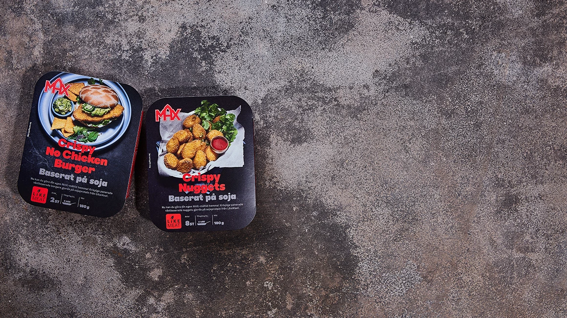 Crispy No Chicken och Crispy Nuggets