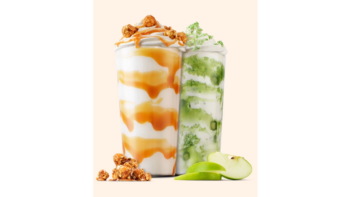 Salted Caramel & Popcorn och Green Apple & Poppin’ Candy