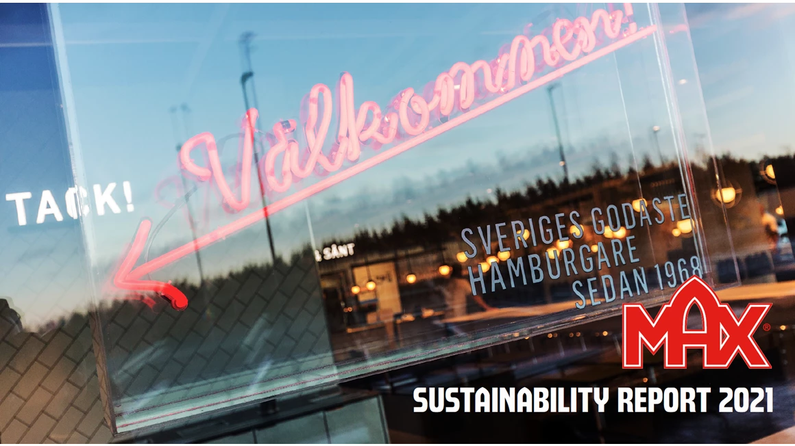 MAX hållbarhetsrapport 2021